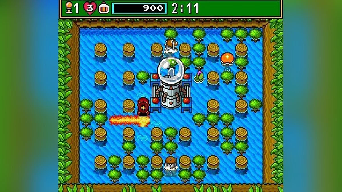 Скриншот из игры Super Bomberman 3 - 8