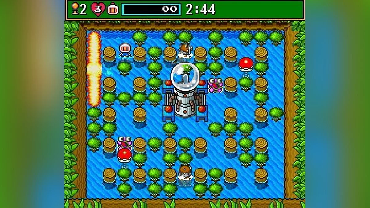 Скриншот из игры Super Bomberman 3 - 3