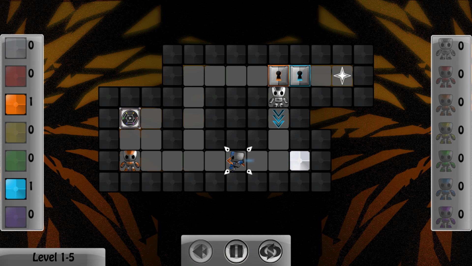 Скриншот из игры HueBots - 10