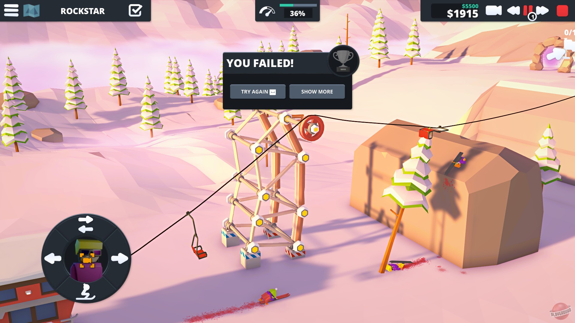 Скриншот из игры When Ski Lifts Go Wrong - 14