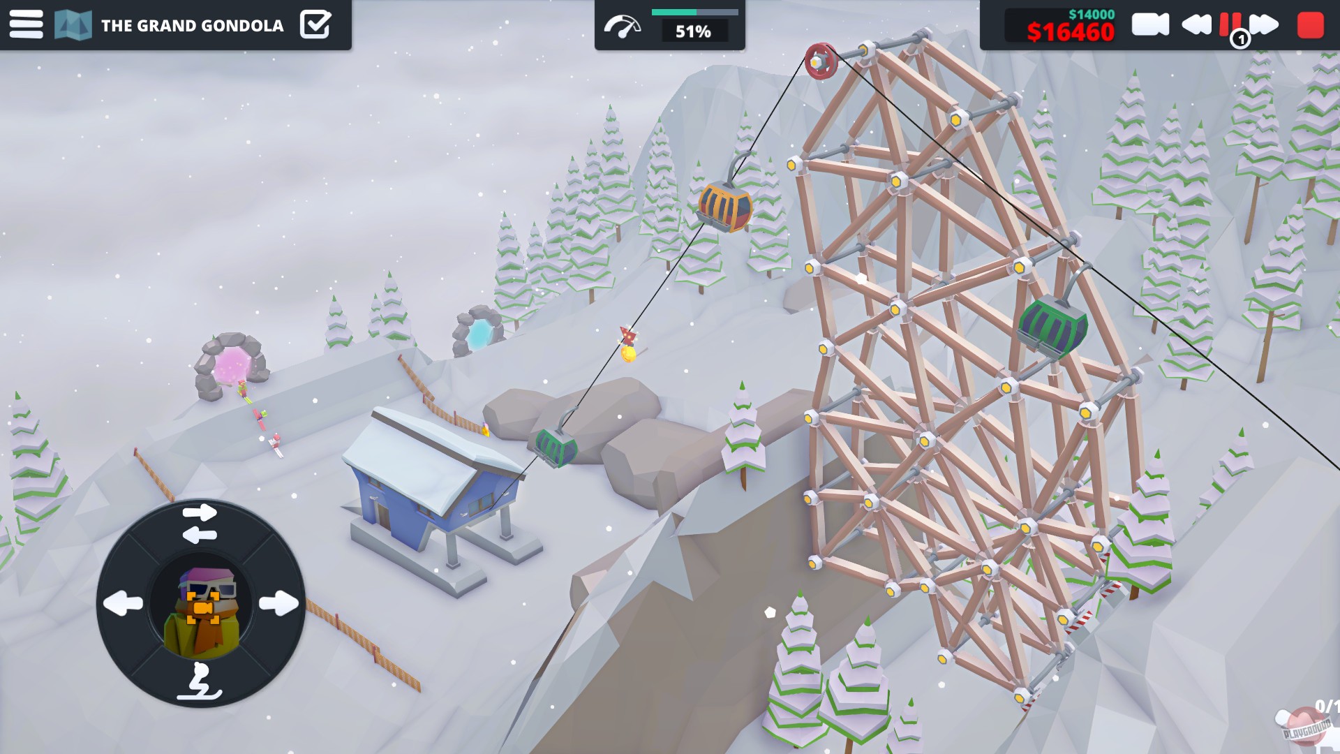 Скриншот из игры When Ski Lifts Go Wrong - 23