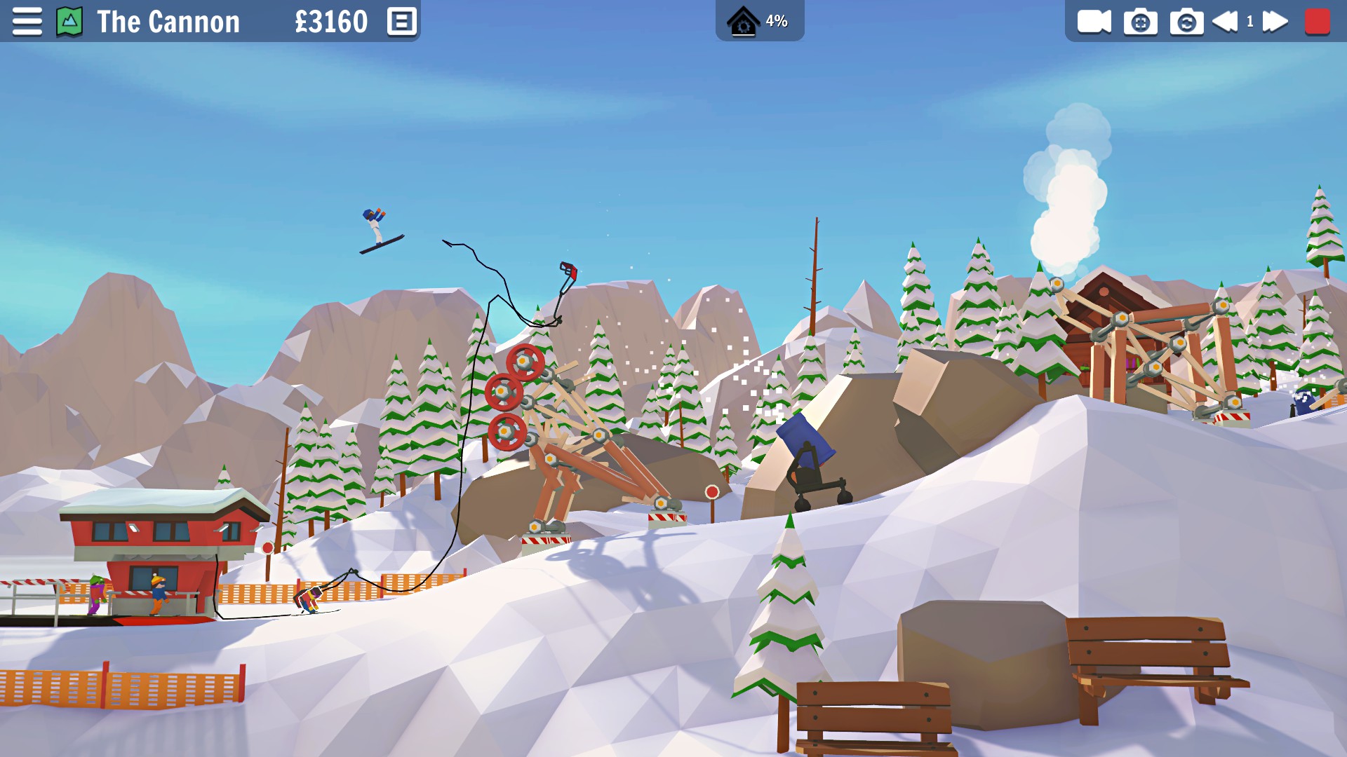 Скриншот из игры When Ski Lifts Go Wrong - 19