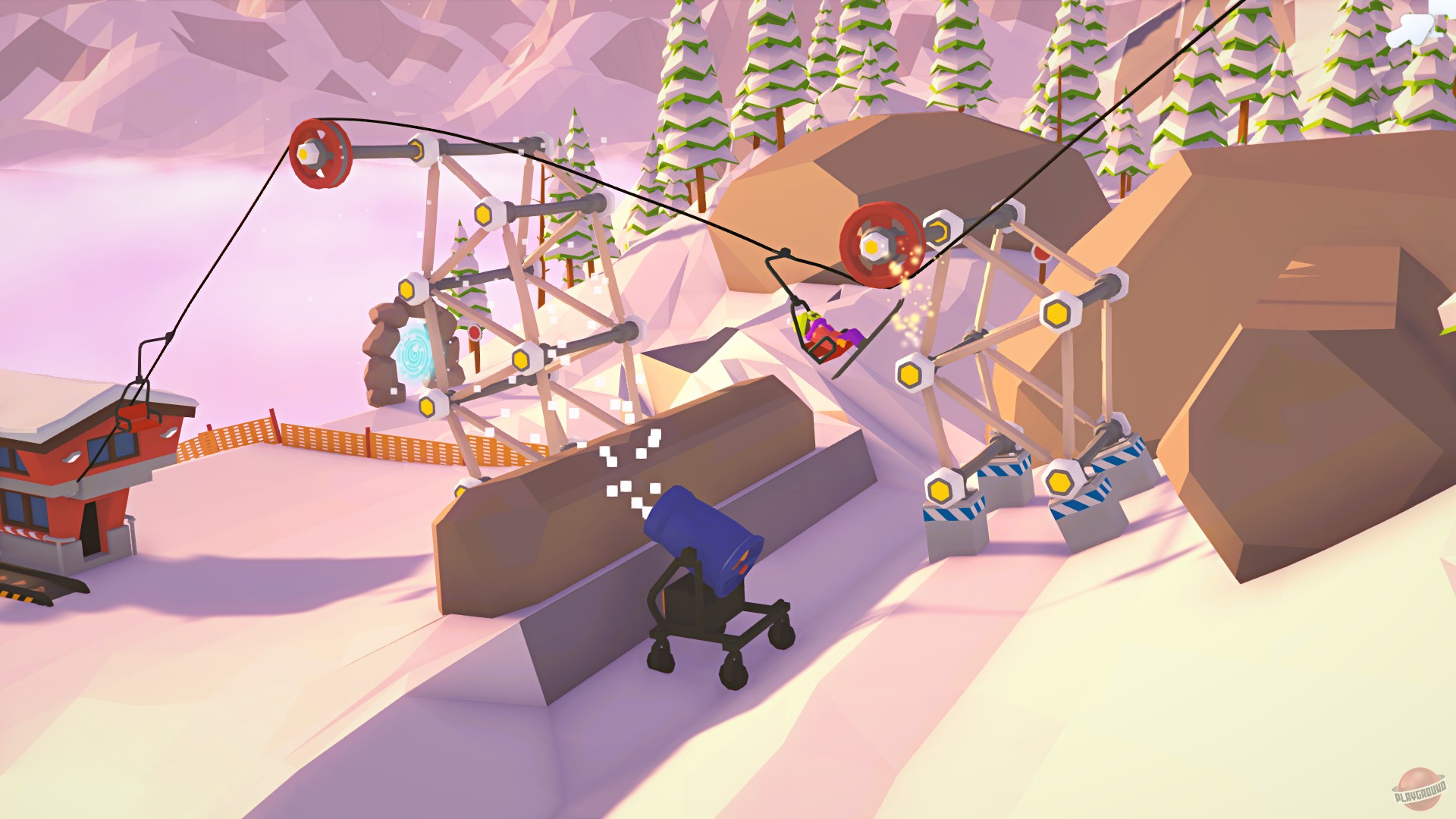 Скриншот из игры When Ski Lifts Go Wrong - 24