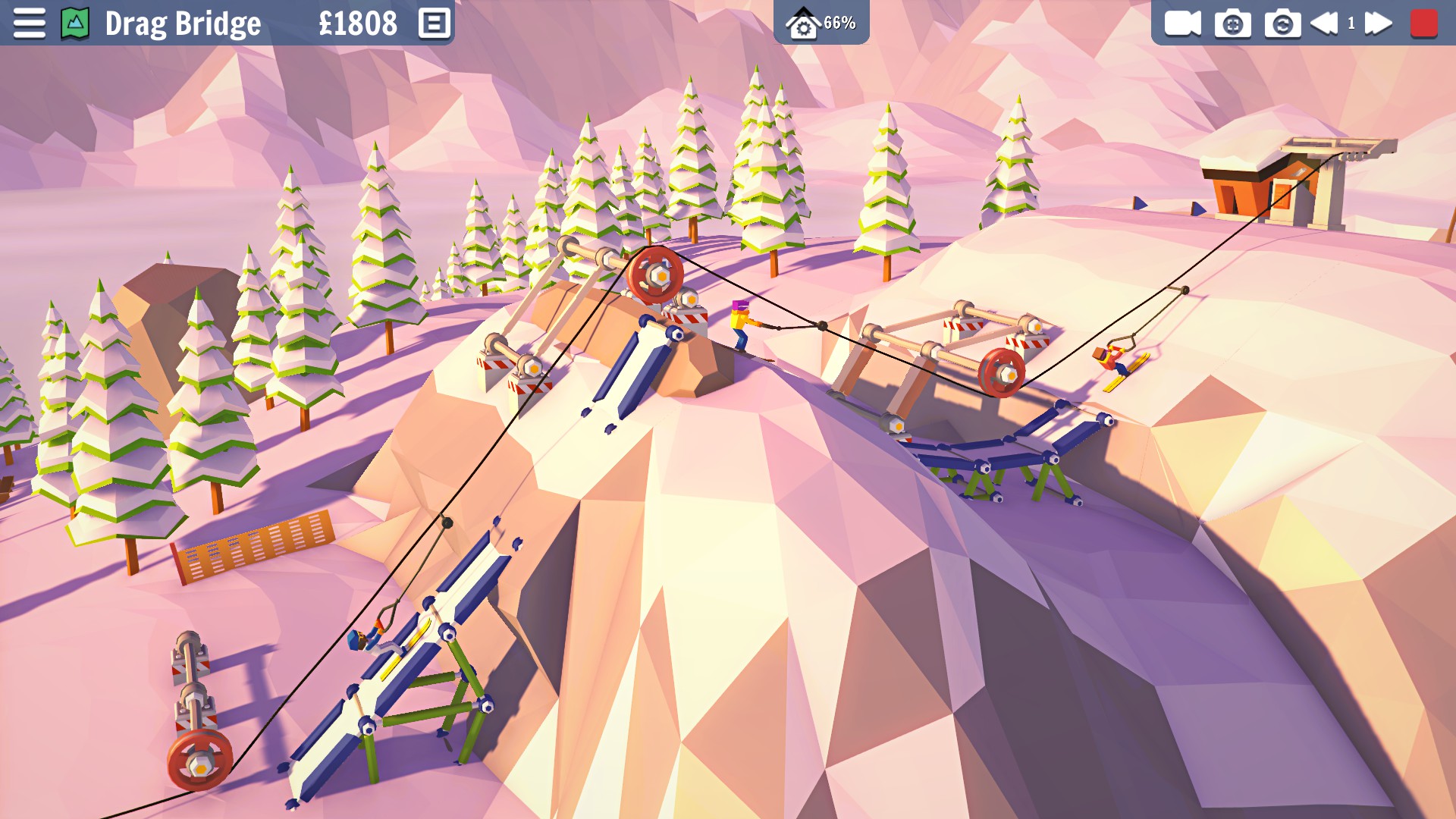 Скриншот из игры When Ski Lifts Go Wrong - 10