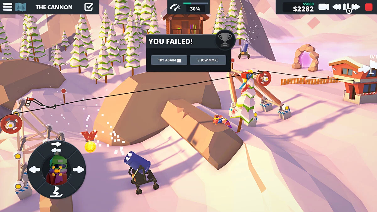 Скриншот из игры When Ski Lifts Go Wrong - 37