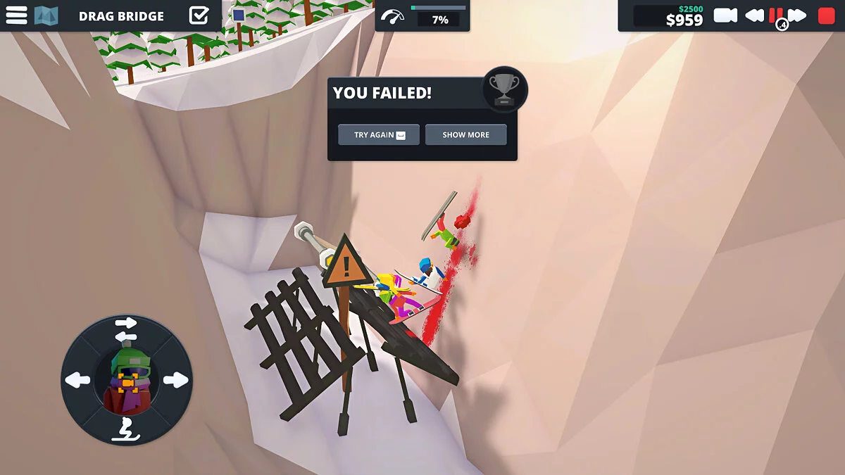 Скриншот из игры When Ski Lifts Go Wrong - 34