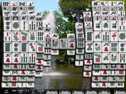 Скриншот из игры Memory Mahjong - 1