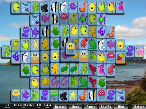 Скриншот из игры Memory Mahjong - 3