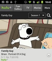 Скриншот из игры Hulu Plus - 4