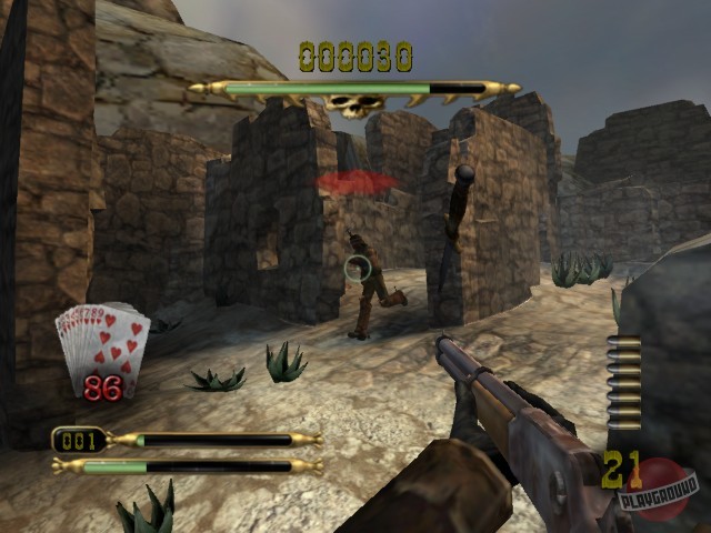 Скриншот из игры Dead Man's Hand - 21