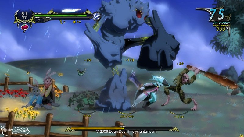 Скриншот из игры Dust: An Elysian Tail - 7