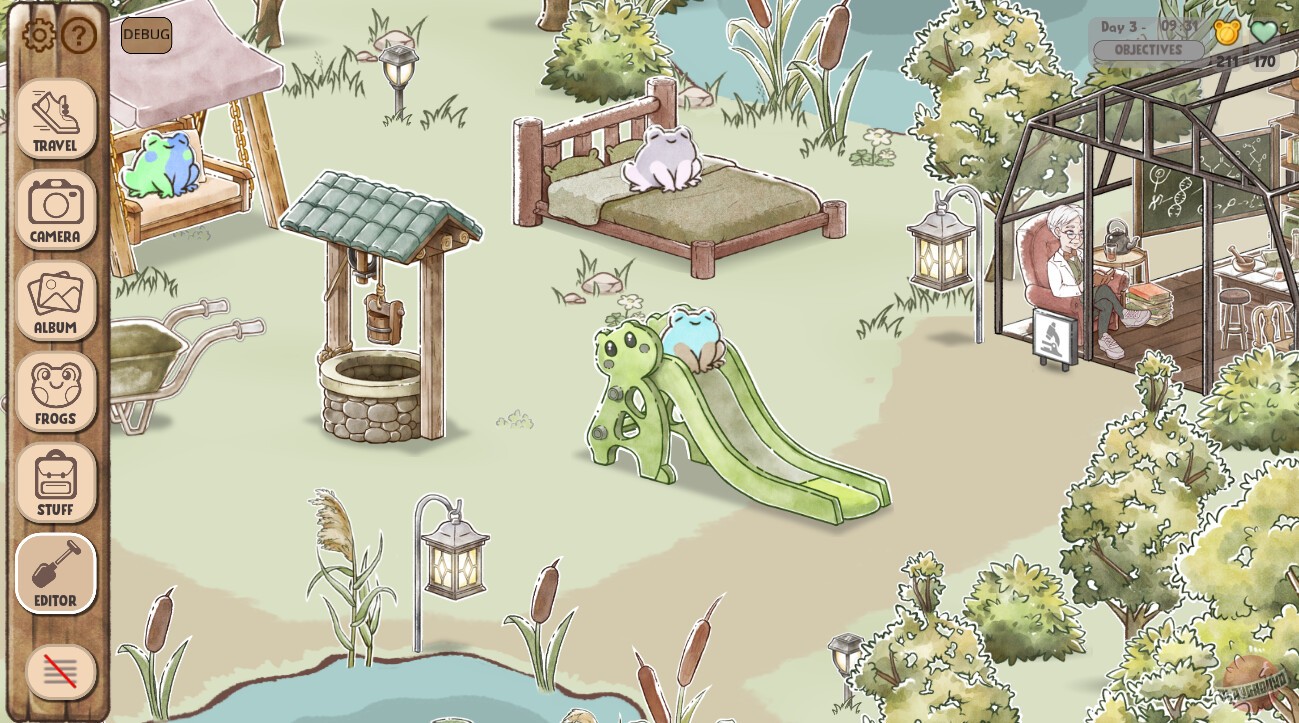 Скриншот из игры Kamaeru: A Frog Refuge - 8