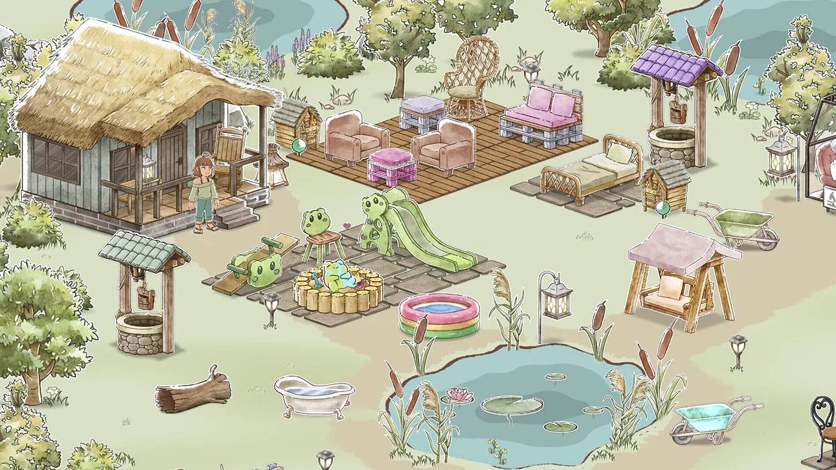 Скриншот из игры Kamaeru: A Frog Refuge - 14