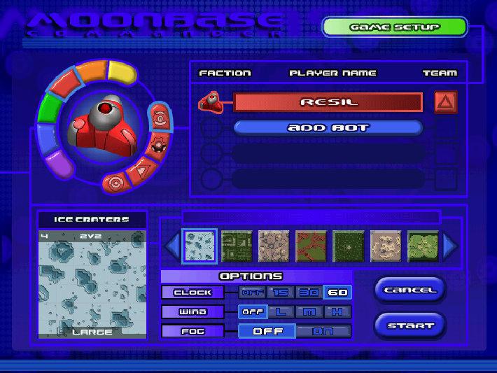 Скриншот из игры Moonbase Commander - 33