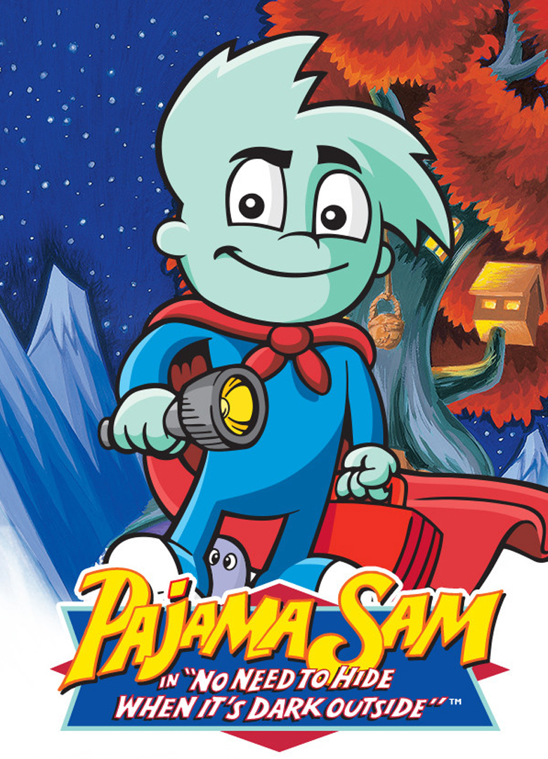 Обложка игры Pajama Sam: No Need to Hide When It's Dark Outside