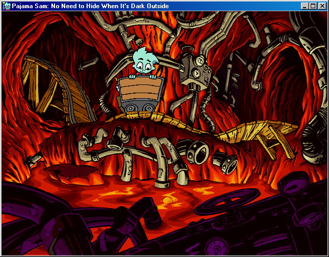 Скриншот из игры Pajama Sam: No Need to Hide When It's Dark Outside - 60