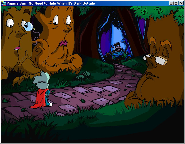Скриншот из игры Pajama Sam: No Need to Hide When It's Dark Outside - 38