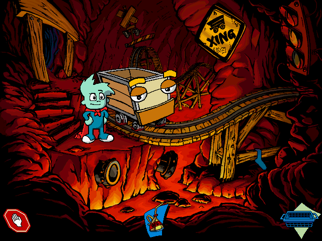 Скриншот из игры Pajama Sam: No Need to Hide When It's Dark Outside - 19