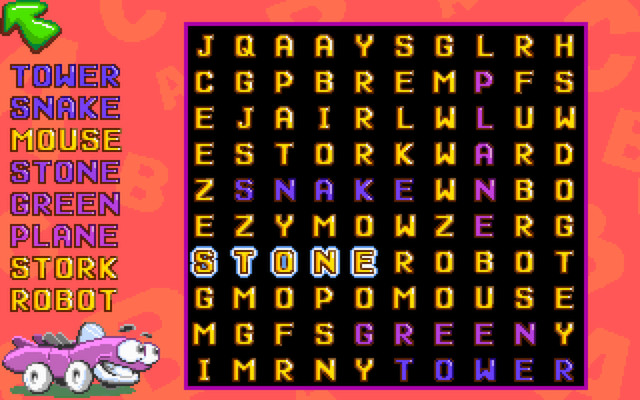 Скриншот из игры Putt-Putt and Fatty Bear's Activity Pack - 15