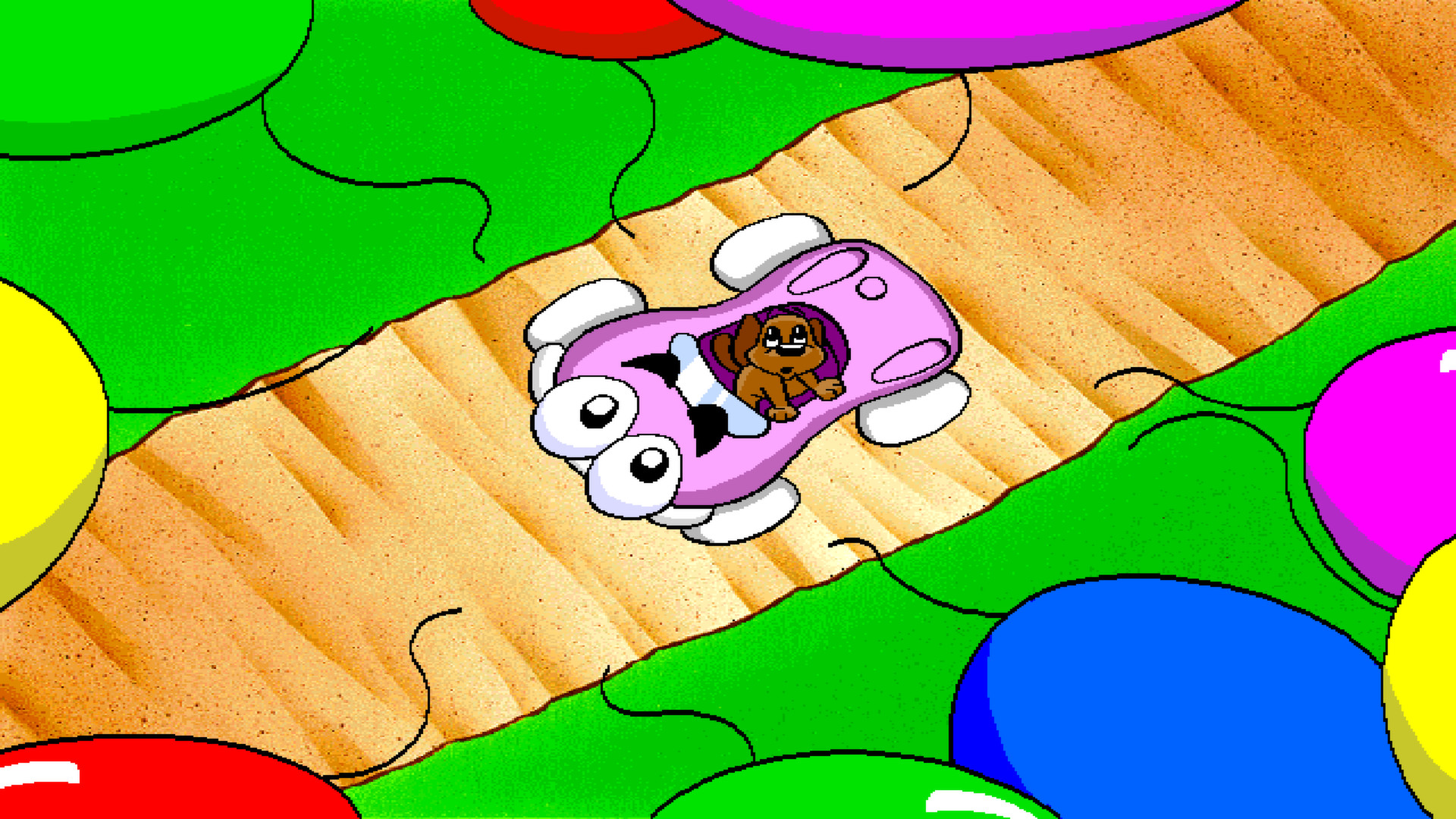 Скриншот из игры Putt-Putt and Pep's Balloon-o-Rama - 6