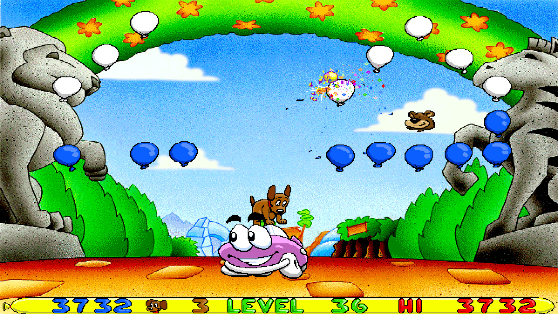 Скриншот из игры Putt-Putt and Pep's Balloon-o-Rama - 3
