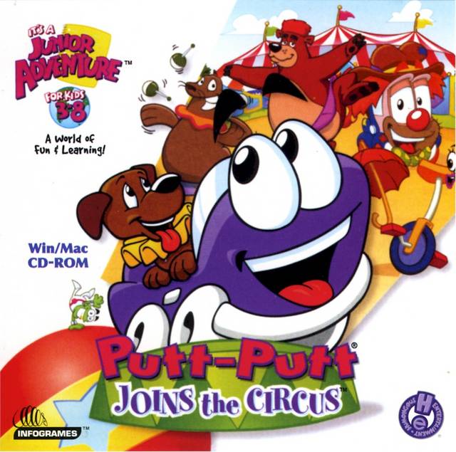 Обложка игры Putt-Putt Joins the Circus
