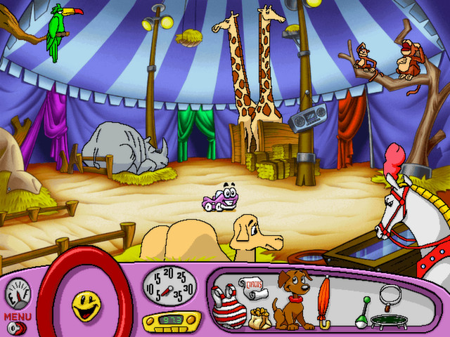 Скриншот из игры Putt-Putt Joins the Circus - 2