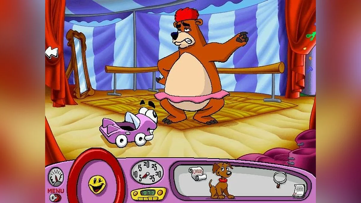 Скриншот из игры Putt-Putt Joins the Circus - 8
