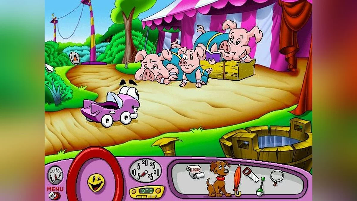 Скриншот из игры Putt-Putt Joins the Circus - 15