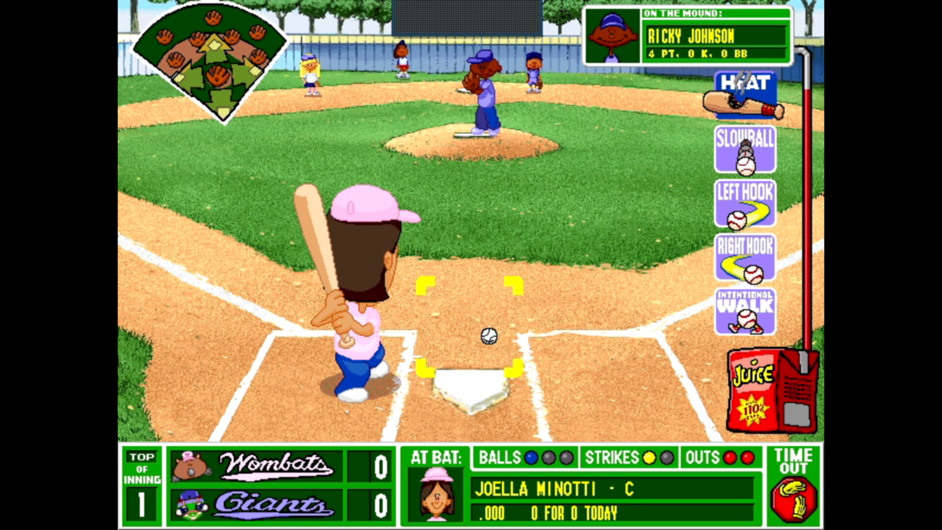 Скриншот из игры Backyard Baseball - 22