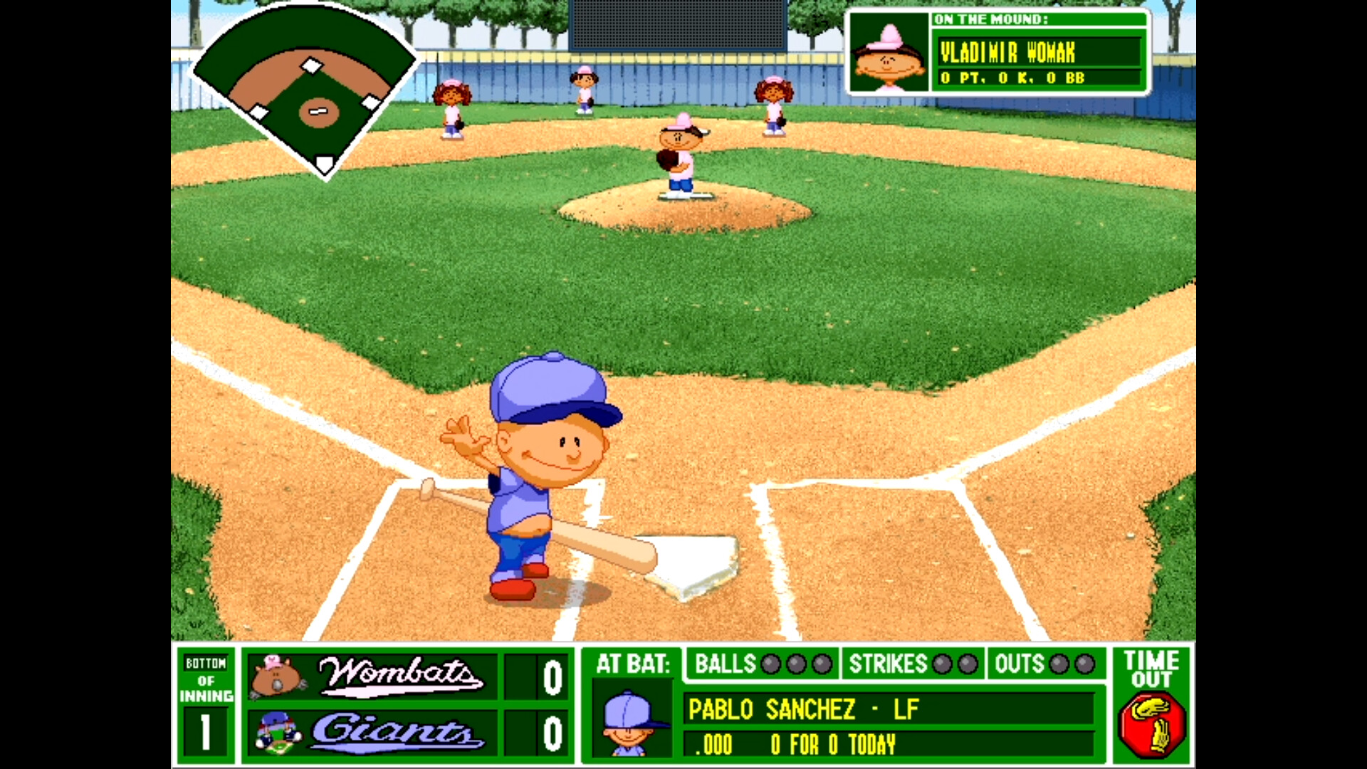 Скриншот из игры Backyard Baseball - 20