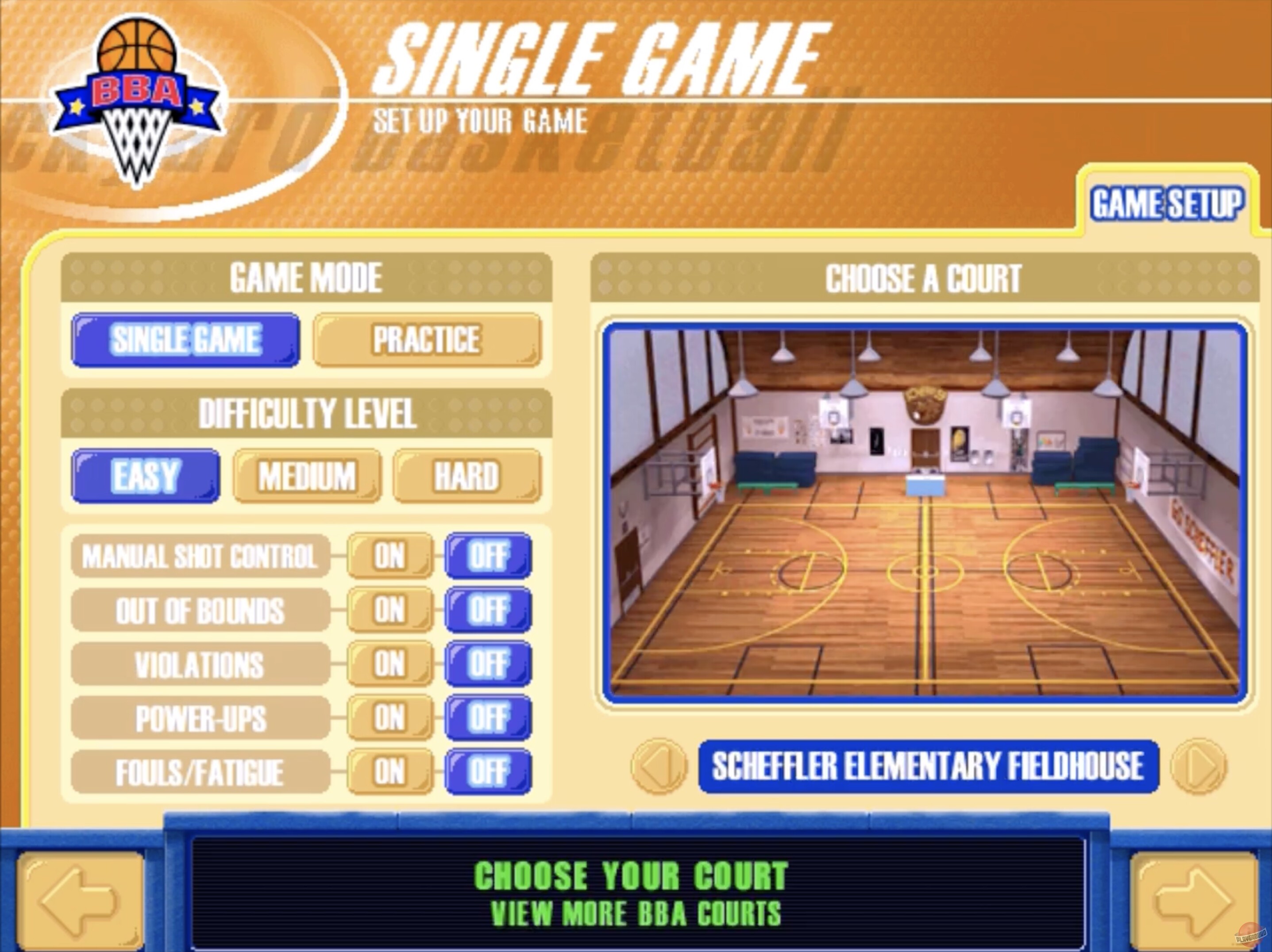 Скриншот из игры Backyard Basketball - 27