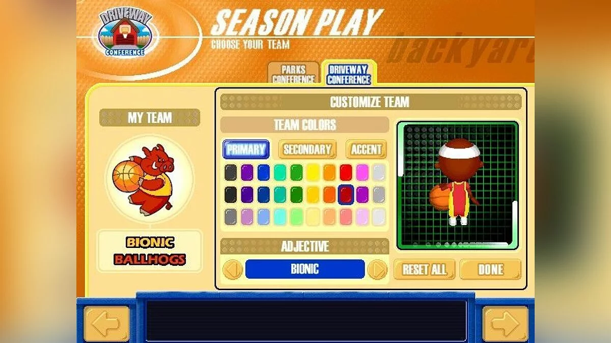 Скриншот из игры Backyard Basketball - 21