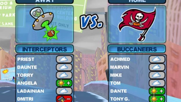 Скриншот из игры Backyard Football 2006 - 1