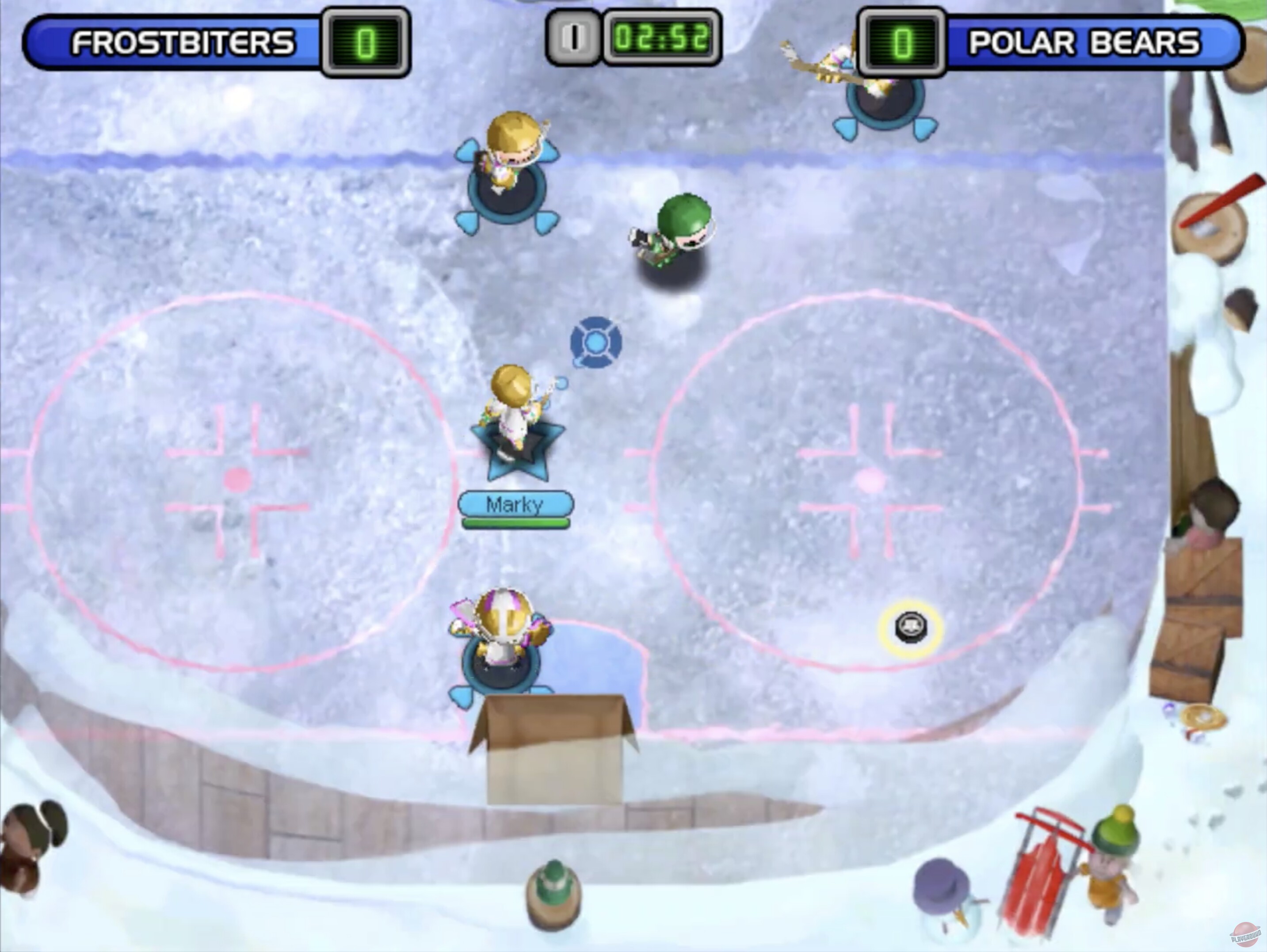 Скриншот из игры Backyard Hockey '02 - 2