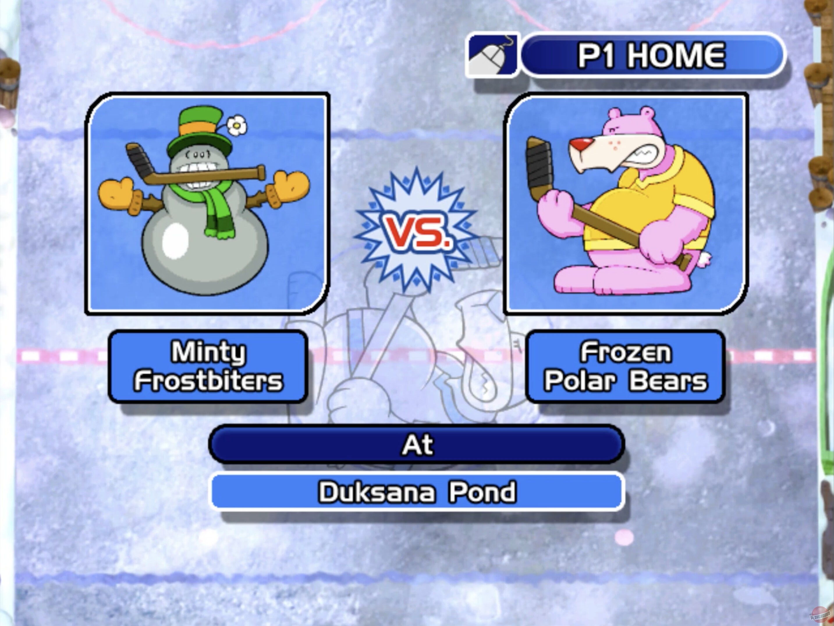 Скриншот из игры Backyard Hockey '02 - 7