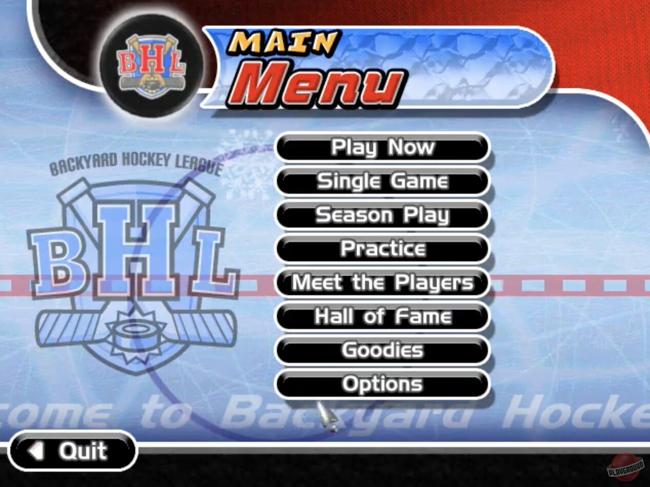Скриншот из игры Backyard Hockey '02 - 9