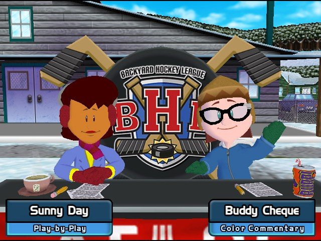 Скриншот из игры Backyard Hockey 2005 - 9