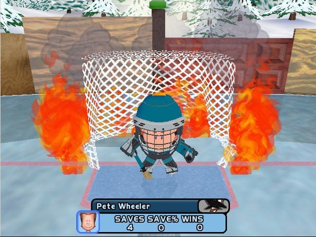 Скриншот из игры Backyard Hockey 2005 - 1
