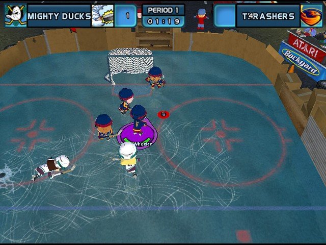 Скриншот из игры Backyard Hockey 2005 - 18