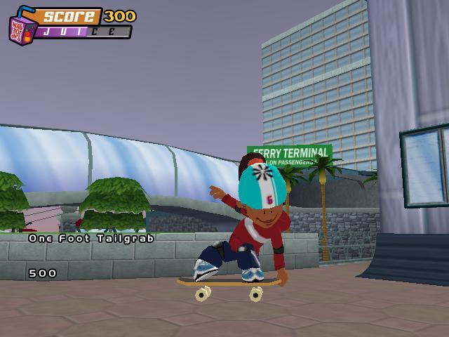 Скриншот из игры Backyard Skateboarding - 9