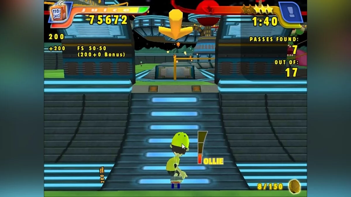 Скриншот из игры Backyard Skateboarding - 6