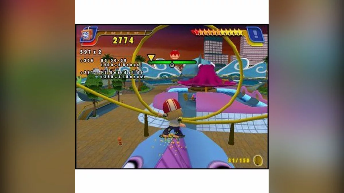 Скриншот из игры Backyard Skateboarding - 10