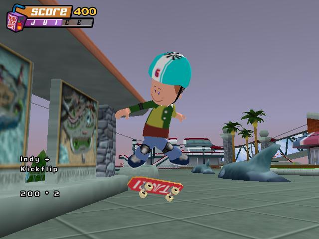 Скриншот из игры Backyard Skateboarding - 12