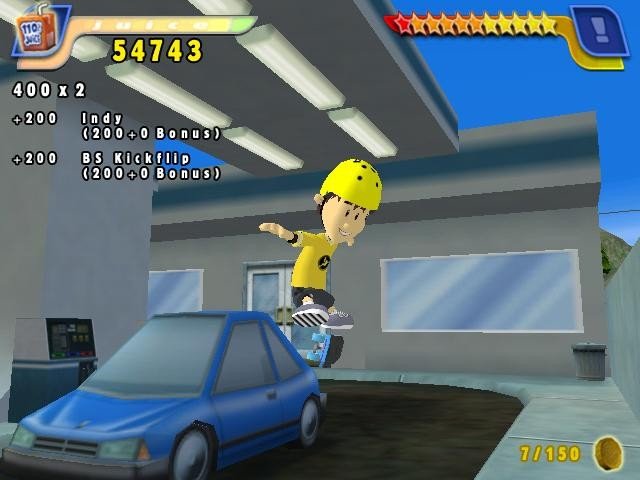 Скриншот из игры Backyard Skateboarding - 2