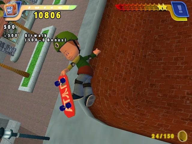 Скриншот из игры Backyard Skateboarding - 3