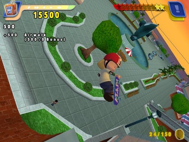 Скриншот из игры Backyard Skateboarding - 5