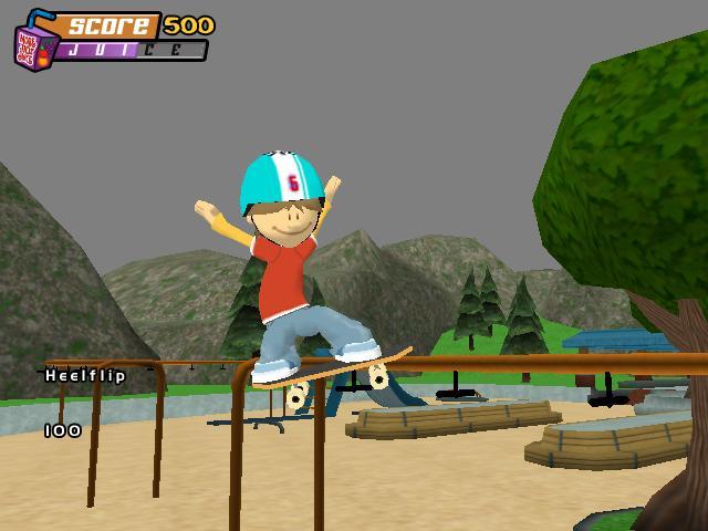 Скриншот из игры Backyard Skateboarding - 25