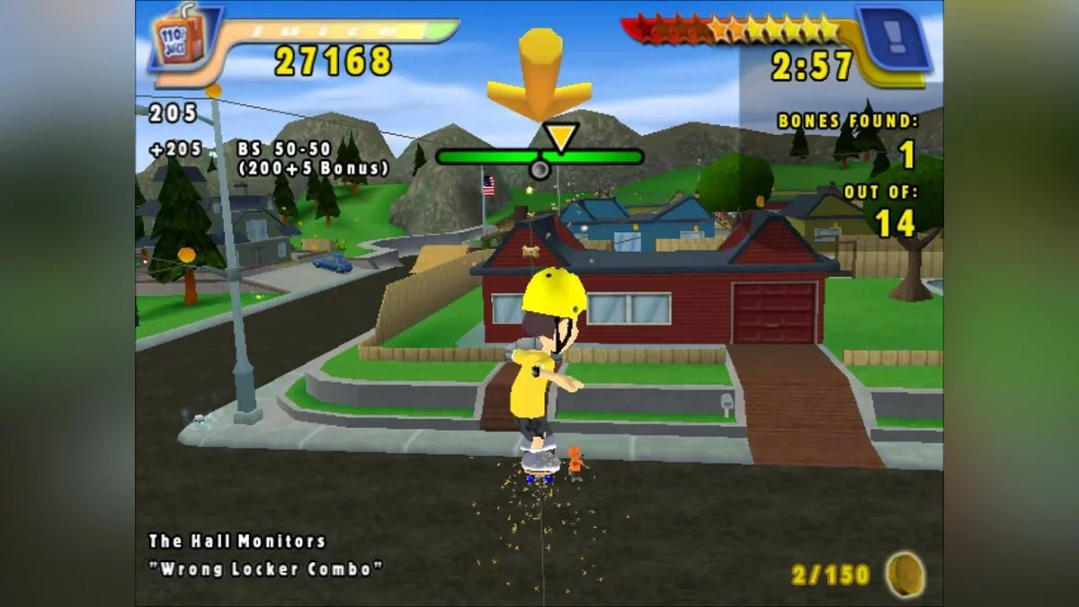 Скриншот из игры Backyard Skateboarding - 8