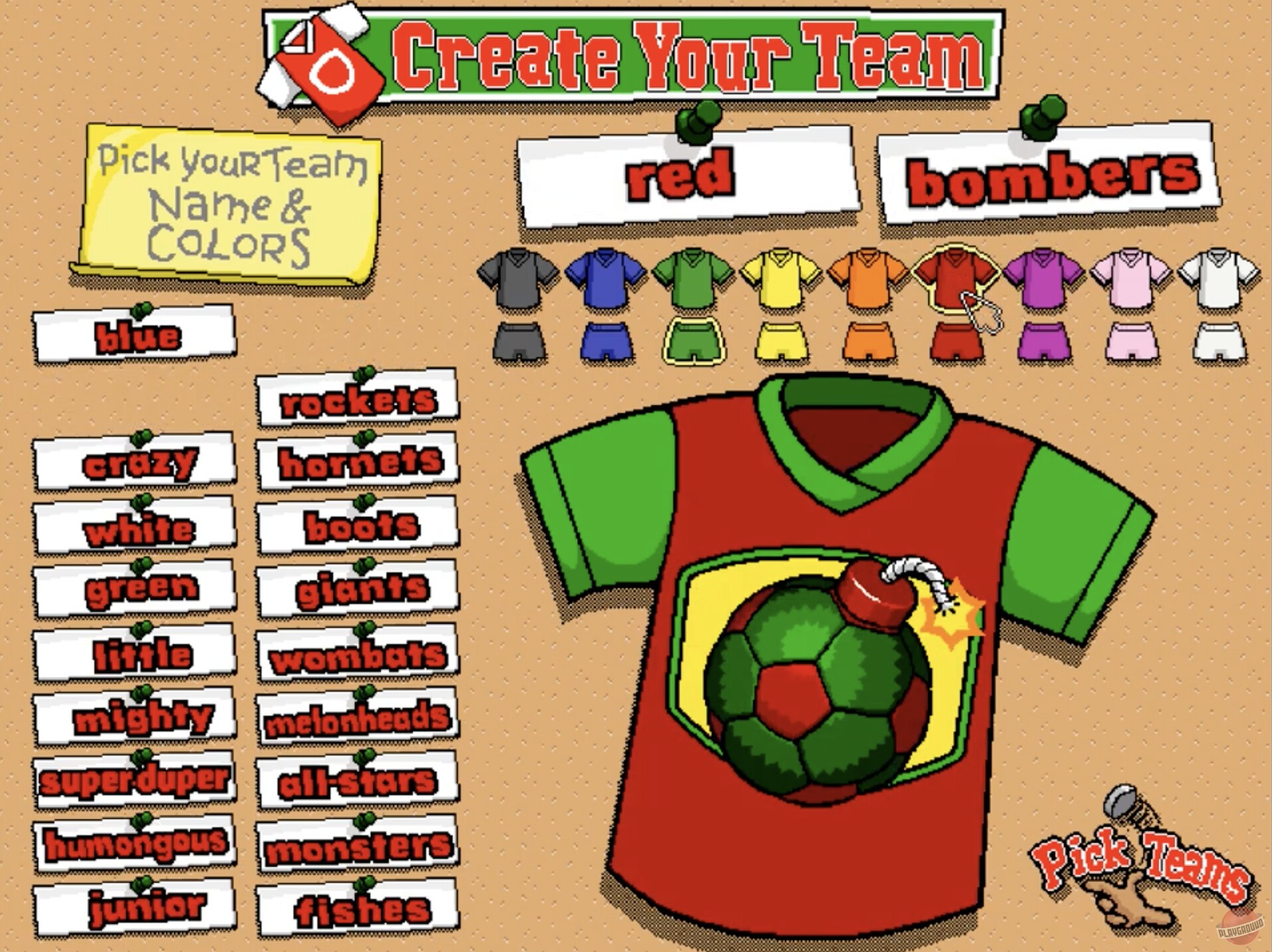 Скриншот из игры Backyard Soccer - 3